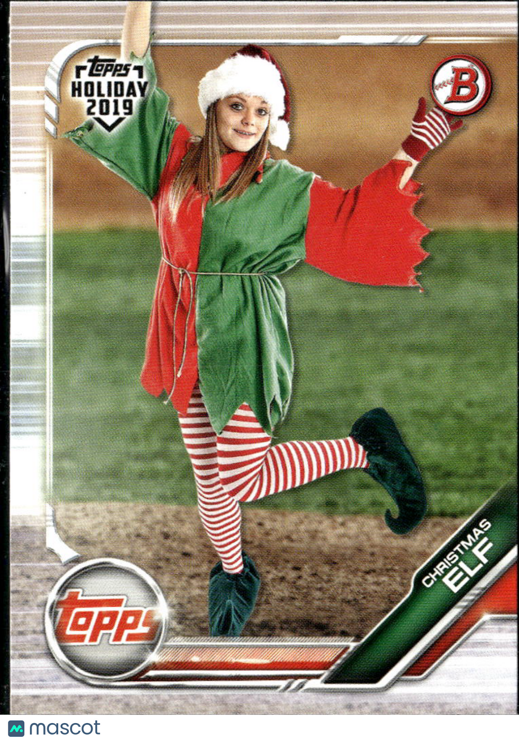 Christmas Elf 2019 Bowman Holiday North Pole SSP SHORTPRINT #THCE