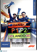 Daniel Ricciardo Lando Norris 2021 Topps Now Formula 1 McLaren #052
