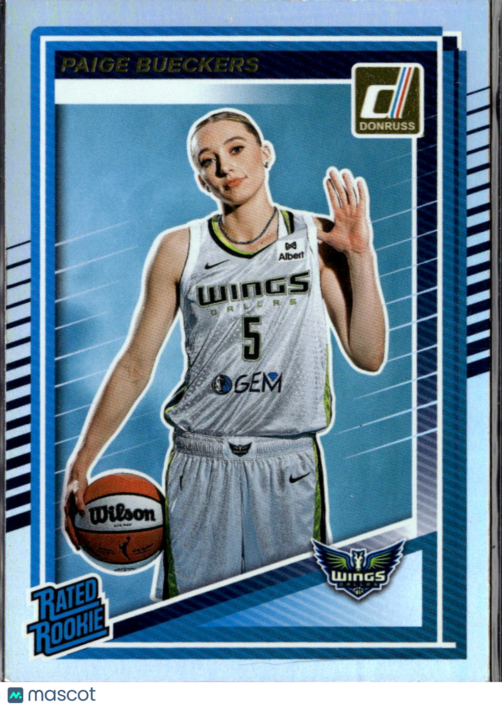 Paige Bueckers 2025 Panini Donruss Dallas Wings
