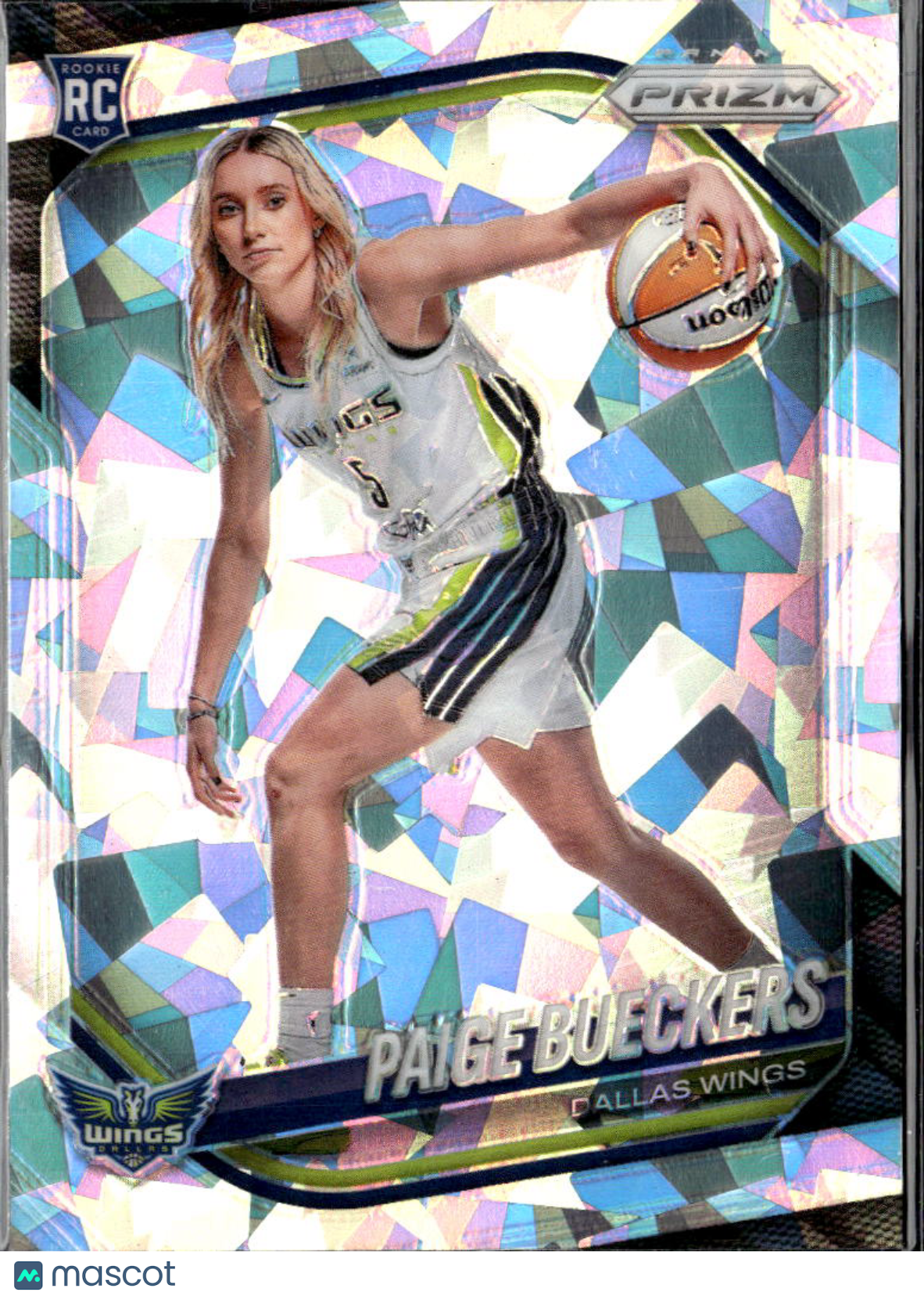 Paige Bueckers 2025 Prizm Variation Ice Prizm Rookie RC #147 Dallas Wings