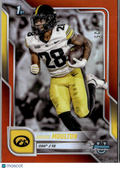 Kamari Moulton 2024 Bowman Chrome 1st Orange Refractor RC 24/25 Iowa Hawkeyes
