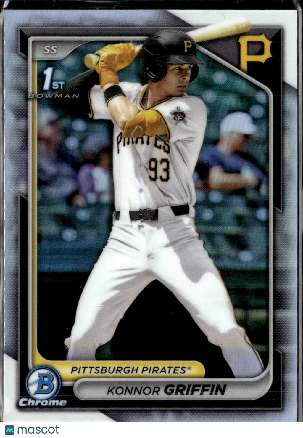 Konnor Griffin 2024 Bowman Chrome 1st Refractor Rookie RC Pittsburgh Pirates