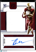 Trey Benson 2024 National Treasures Auto Autograph Patch RC 48/49 Florida State