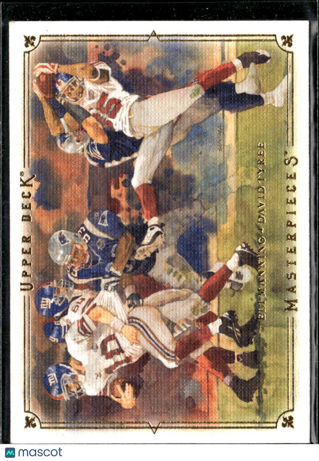 Eli Manning / David Tyree 2008 Upper Deck Masterpieces New York Giants #3