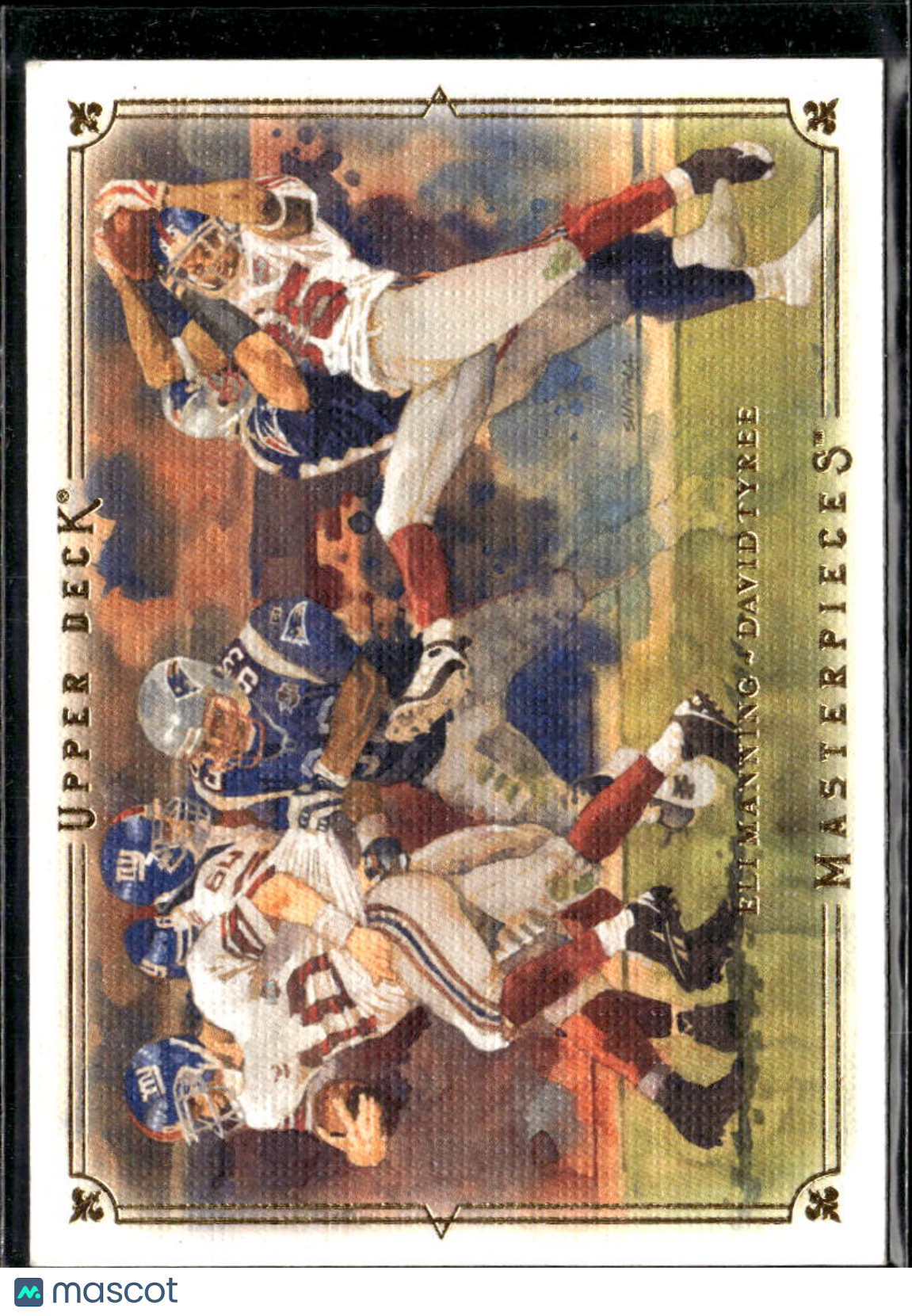 Eli Manning / David Tyree 2008 Upper Deck Masterpieces New York Giants #3