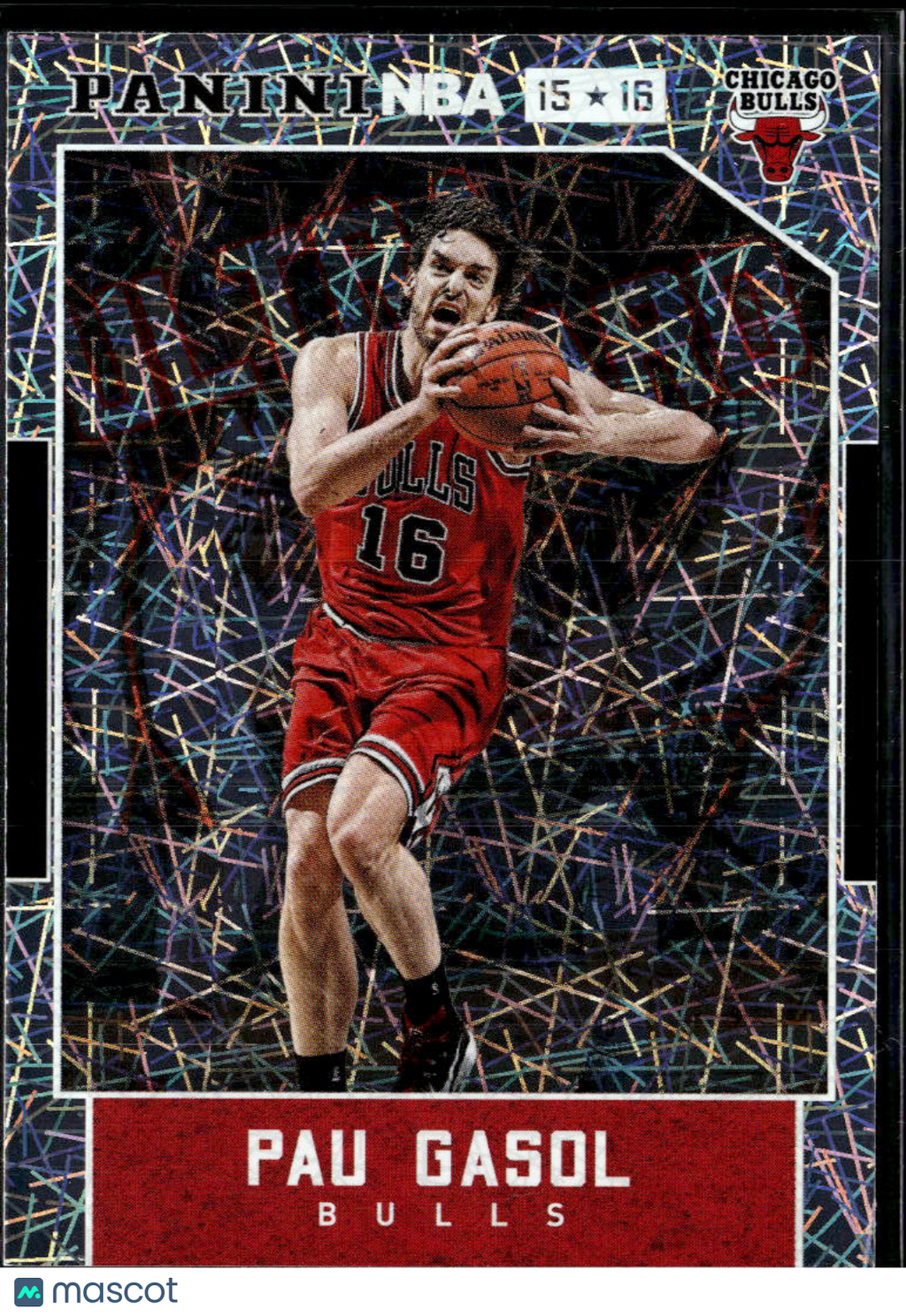 Pau Gasol 2015 Panini NBA Code Card SSP Chicago Bulls