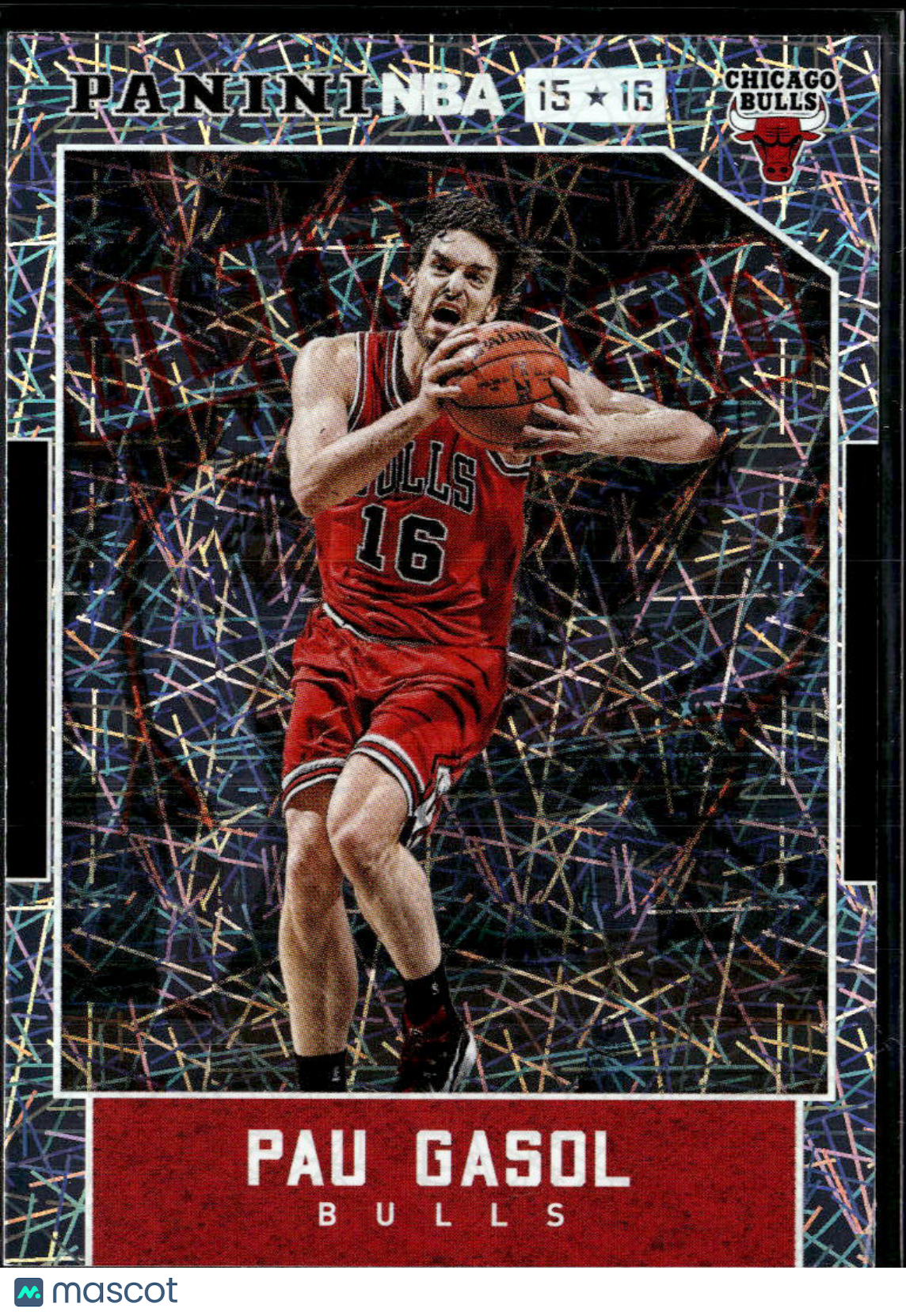 Pau Gasol 2015 Panini NBA Code Card SSP Chicago Bulls