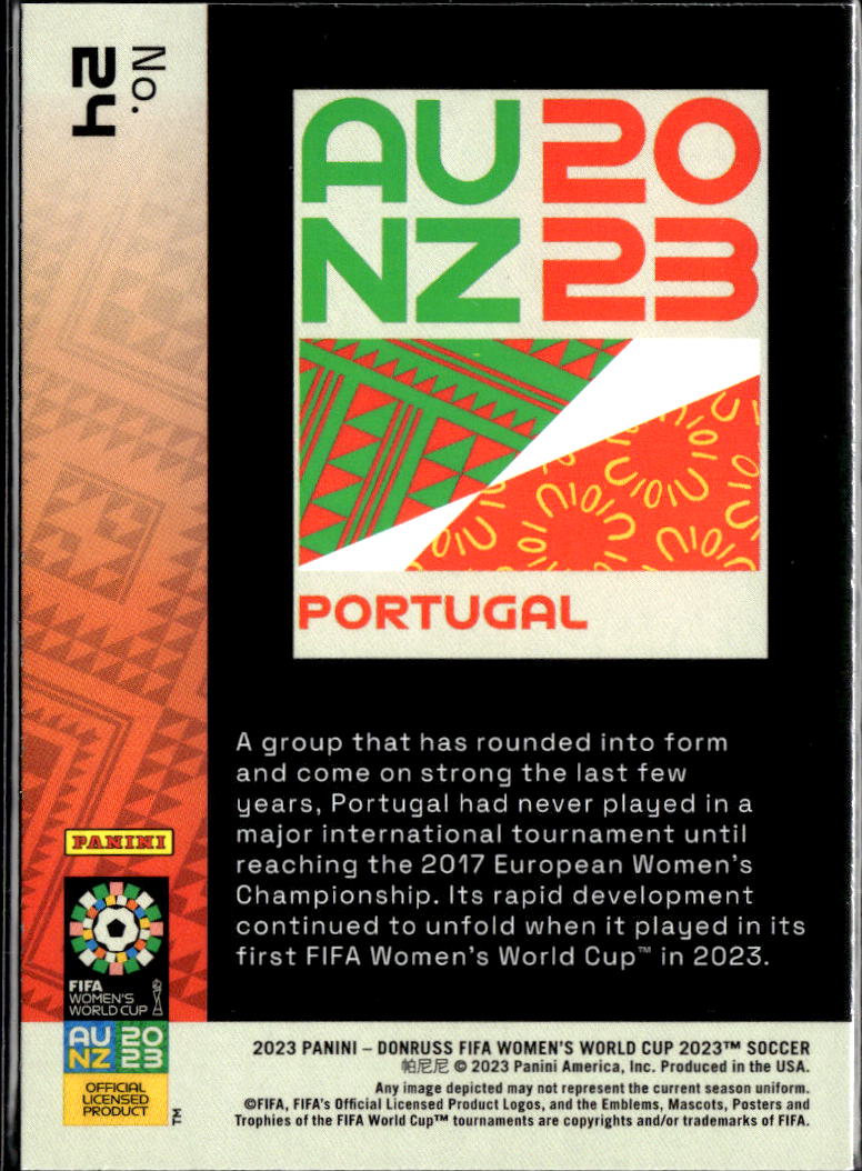 Portugal 2023 Panini Donruss FIFA Women's World Cup #42