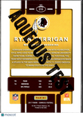 Ryan Kerrigan 2017 Donruss Football Aqueous Test SSP Washington Redskins