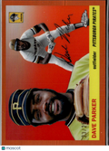Dave Parker 2025 Topps Chrome Platinum Orange Refractor 23/25 Pittsburgh Pirates