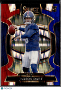 Jaxson Dart 2025 Select Red White Blue Prizm Rookie RC #93 New York Giants