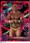 Hulk Hogan 2026 Topps Chrome Cosmic WWE Pink Refractor 299/299