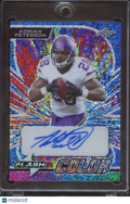 Adrian Peterson 2023 Leaf Flash of Color Auto Autograph 5/8 Minnesota Vikings