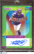 Adrian Peterson 2023 Leaf Vivid Auto Autograph 2/4 Minnesota Vikings
