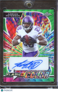 Adrian Peterson 2023 Leaf Flash of Color Auto Autograph 2/2 Minnesota Vikings