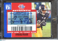 Cedrick Wilson 2007 Topps TX Exclusive Super Bowl Ticket Auto Autograph Steelers
