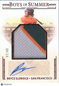 Bryce Eldridge 2024 Boys of Summer Auto Autograph Patch /49 San Francisco Giants