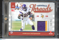 Adrian Peterson 2009 Donruss Throwback Game Worn Patch 4/50 Vikings Sooners