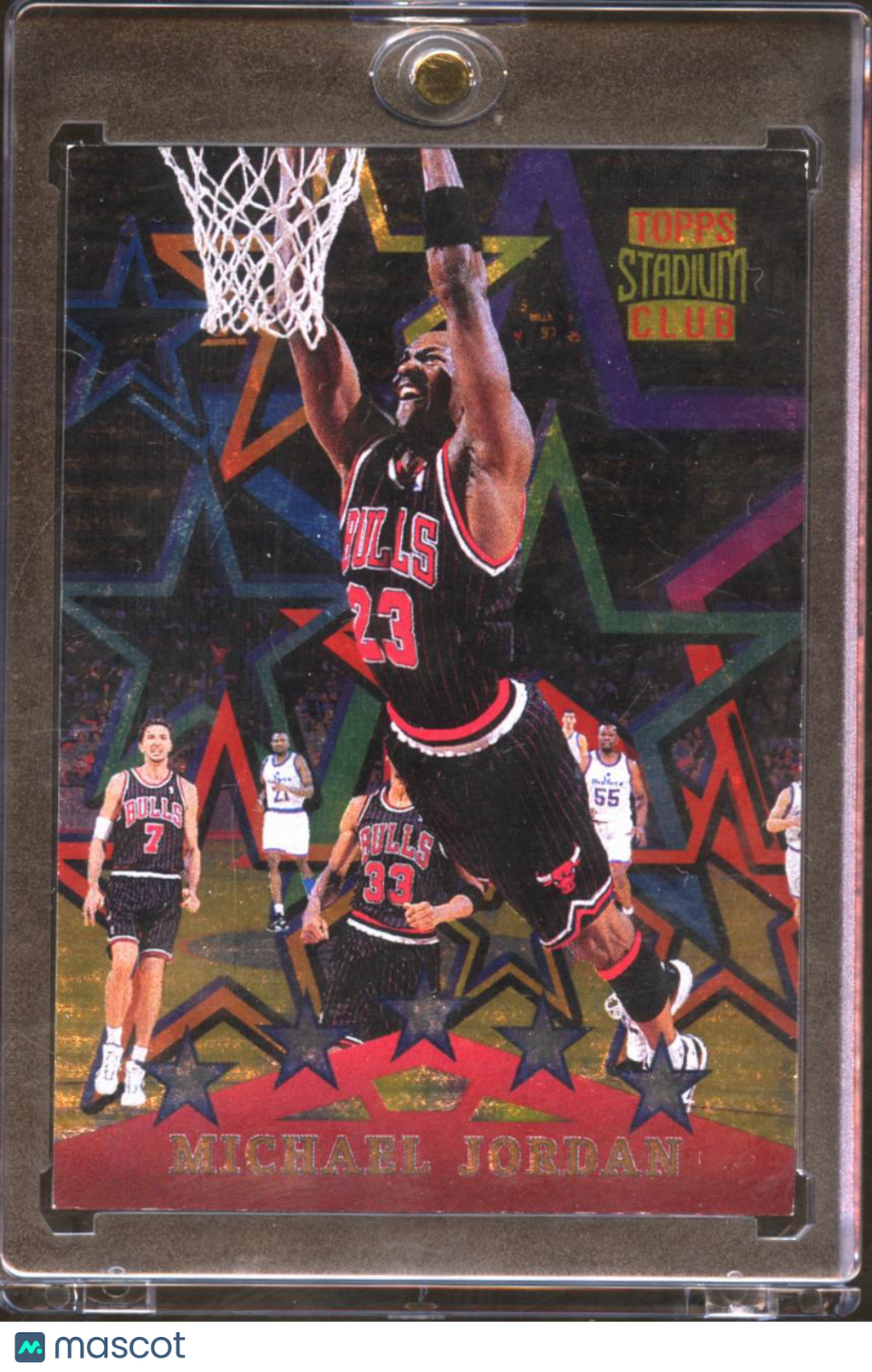 Michael Jordan 1996 Topps Stadium Club Special Forces #SF4 Chicago Bulls