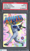 Sammy Sosa 2000 Topps Power Players Insert Chicago Cubs #P16 PSA 10