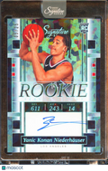 Yanic Konan Niederhauser 2025 Signature Series Auto Autograph RC 5/25 Clippers