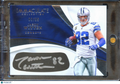 Jason Witten 2017 Immaculate Eye-Black Auto Autograph 9/99 Dallas Cowboys