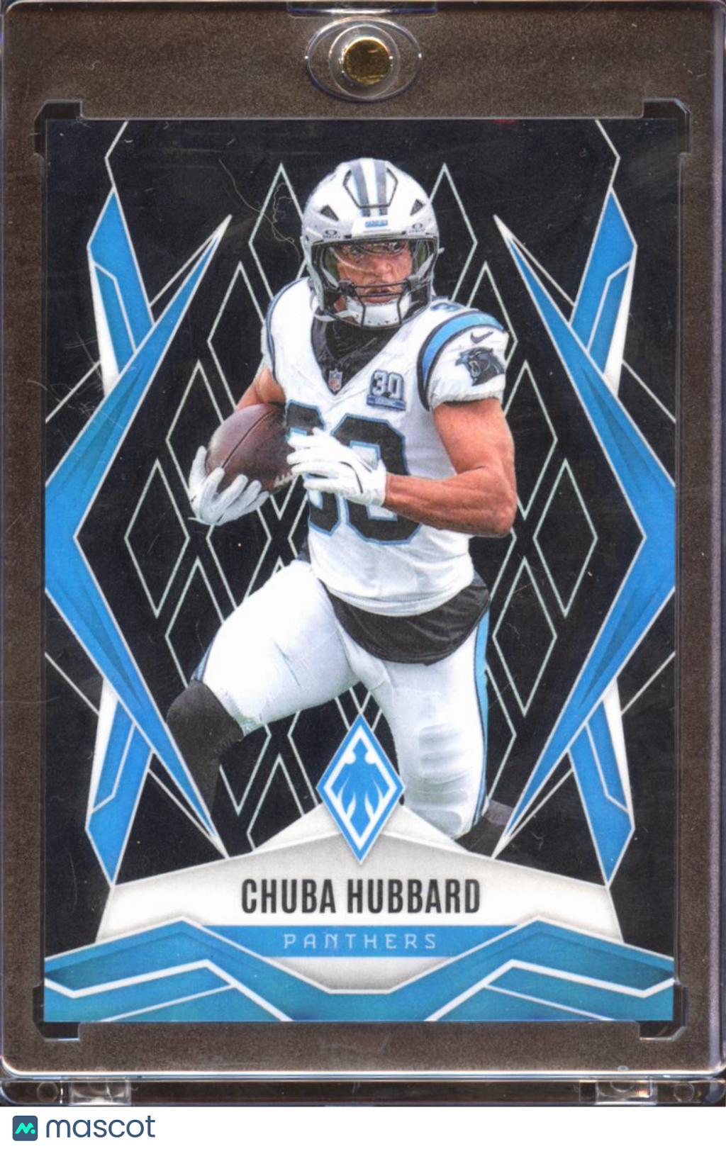 Chuba Hubbard 2025 Phoenix Black Prizm 1/1 One Of One OSU Carolina Panthers