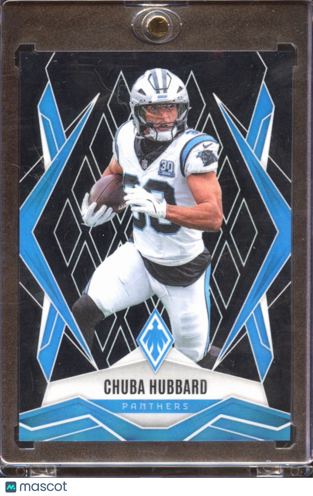 Chuba Hubbard 2025 Phoenix Black Prizm 1/1 One Of One OSU Carolina Panthers