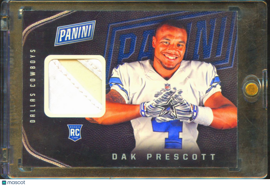 Dak Prescott 2016 Panini The National Glove Patch Rookie RC Dallas Cowboys