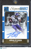 Adrian Peterson 2016 Donruss Signature Marks Auto Autograph 1/5 Vikings