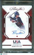 Bobby Witt Jr. 2023 Flawless Ruby Gem Auto Autograph Kansas City Royals 5/20