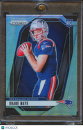 Drake Maye 2024 Prizm Variation Silver Prizm Rookie RC #12 New England Patriots