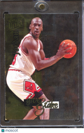 Michael Jordan 1996-97 Fleer Ultra Give and Take Insert Chicago Bulls