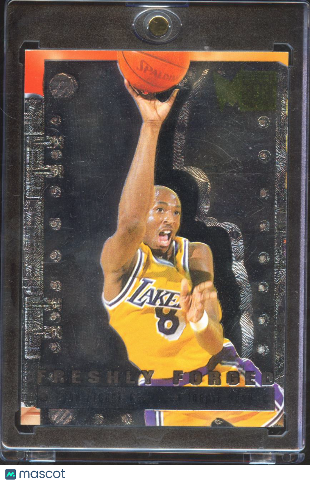 Kobe Bryant 1996-97 Fleer Metal Universe Freshly Forged Rookie RC LA Lakers #3
