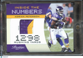 Adrian Peterson 2011 Prestige 3 Color Game Worn Patch 42/50 Minnesota Vikings
