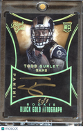 Todd Gurley 2016 Black Gold Auto Autograph RC Rookie 1/1 St. Louis Rams