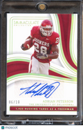 Adrian Peterson 2023 Immaculate GOLD Auto Autograph 6/10 Oklahoma Sooners
