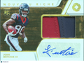 John Metchie III 2022 Gold Standard Opulence Auto Autograph Patch RC /79 Texans