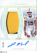 Jaylin Noel 2025 Flawless Auto Autograph Patch /25 Iowa State Cyclones