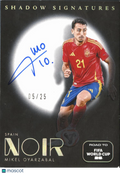 Mikel Oyarzabal 2025 Noir Road to FIFA World Cup 26 Auto Autograph 5/25 Spain