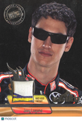 Joey Logano 2012 Press Pass Ignite Race-Used Firesuit LOGO Patch Joe Gibbs