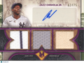 Jazz Chisholm Jr. 2025 Museum Collection Auto Autograph Patch 62/75 Yankees