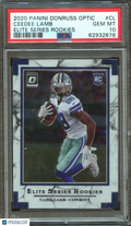 Ceedee Lamb 2020 Optic Elite Series Rookies RC Dallas Cowboys PSA 10