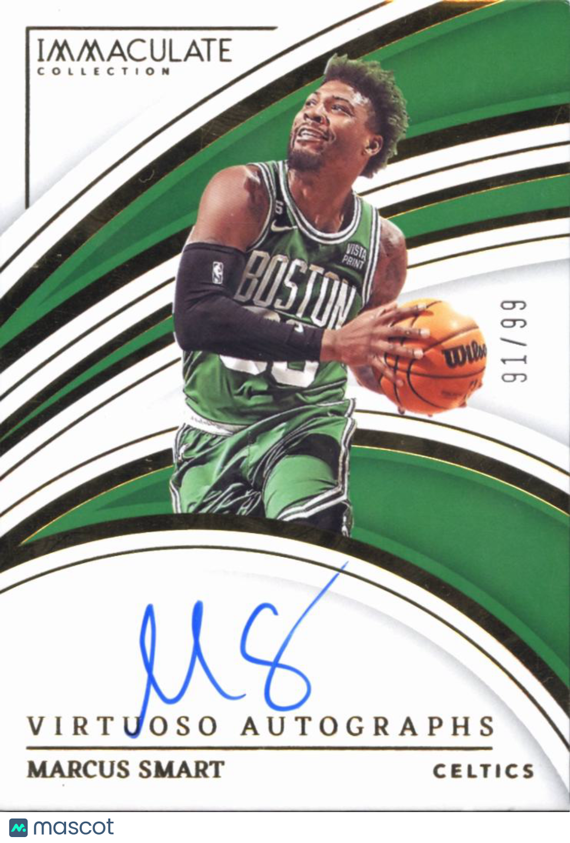 Marcus Smart 2022-23 Immaculate Auto Autograph 91/99 Boston Celtics