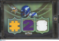 Adrian Peterson 2010 Topps Triple Threads Game Worn Patch 4/27 Minnesota Vikings