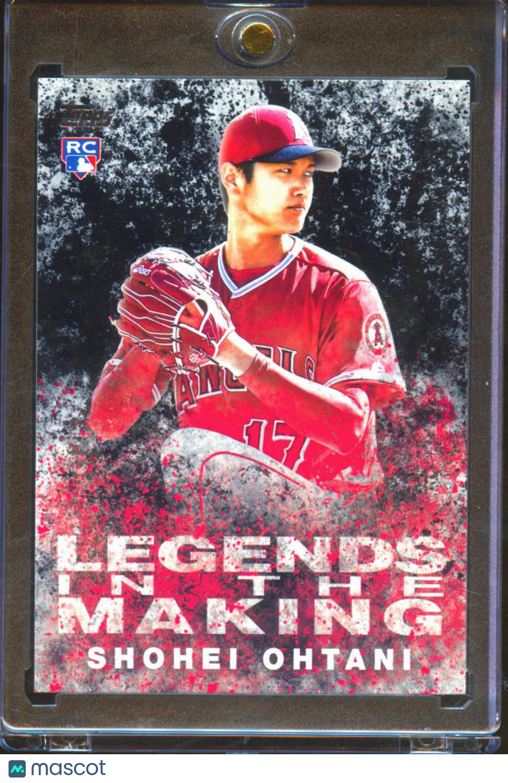Shohei Ohtani 2018 Topps Legends in the Making RC Rookie Black #2 LA Angels