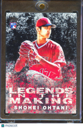 Shohei Ohtani 2018 Topps Legends in the Making RC Rookie Black #2 LA Angels