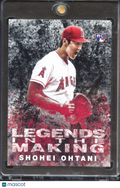 Shohei Ohtani 2018 Topps Legends In The Making RC Rookie Black #21 LA Angels