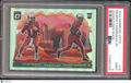 Kyler Murray / Marvin Harrison Jr. 2024 Optic DOWNTOWN RC Cardinals PSA 9