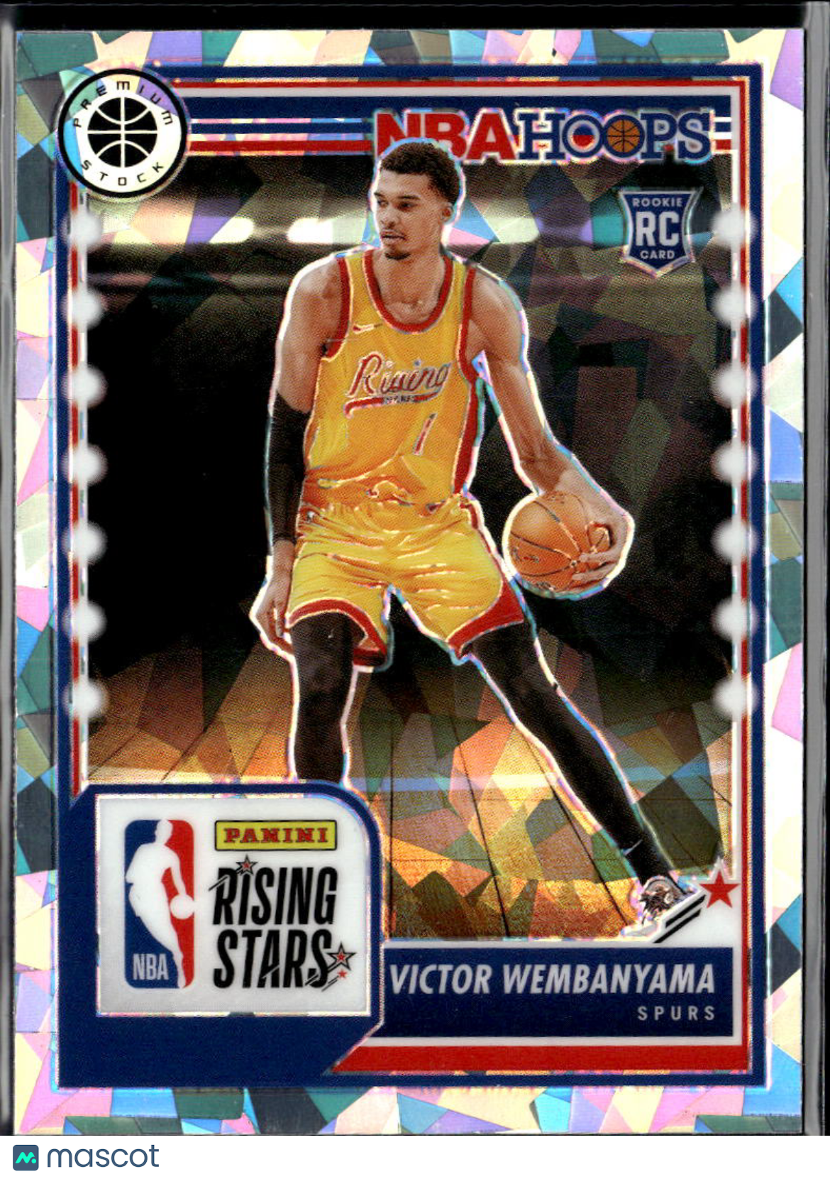 Victor Wembanyama 2023-24 NBA Hoops Ice Prizm Rookie RC San Antonio Spurs